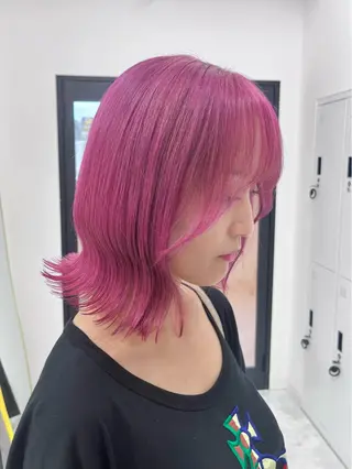 ショート カラー 𝐠𝐢𝐫𝐥𝐲 𝐦𝐨𝐝𝐞🖤のヘアスタイル