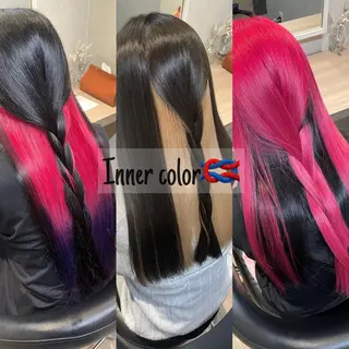 ロング カラー ANDIAMO SAKAE✩楓のヘアスタイル