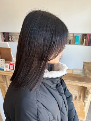 セミロング カラー ✨INCC//長尾 龍梧//モデル募集✨のヘアスタイル