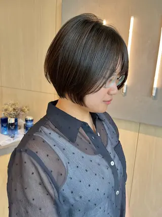 ショート 透明感カラー/艶髪/ 高城潤也のヘアスタイル