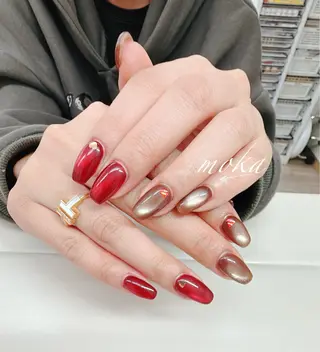 ネイル 胡蝶蘭レディースサロ ンNailMOKAのネイルデザイン