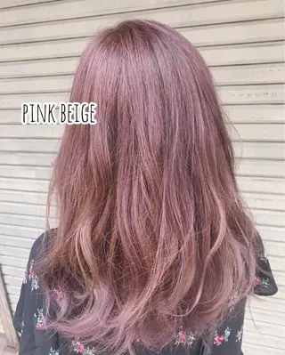 セミロング カラー パーマ 年間1500人担当 代表　南一路のヘアスタイル