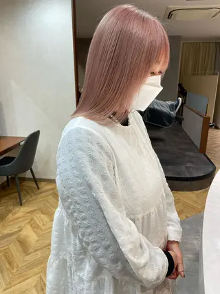 ミディアム VEGA天神 ブリーチのヘアスタイル