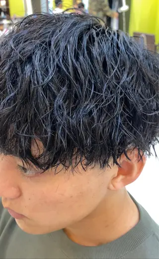 パーマ メンズ 年間2000名担当◎ パーマ職人/仲原佑樹のヘアスタイル