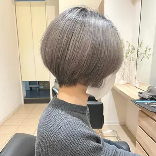 ショート カラー GO TODAY シェアサロン 原宿Verno店所属・髪質改善/ブリーチ/ ボブ特化/よしきのヘアスタイル