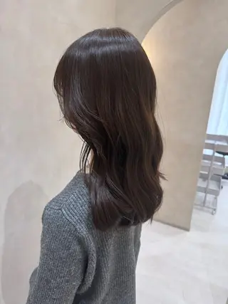セミロング 酸性ストレート 青木優磨のヘアスタイル
