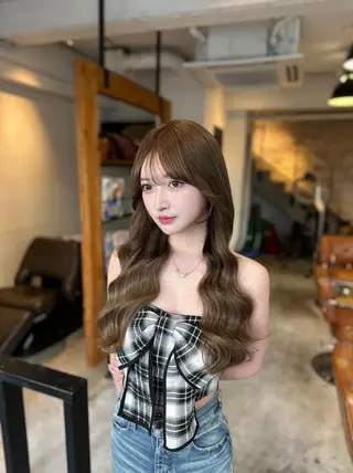 ロング PARIS hair salon所属・秋葉原　柏木絢汰 ✨当日予約okのヘアスタイル