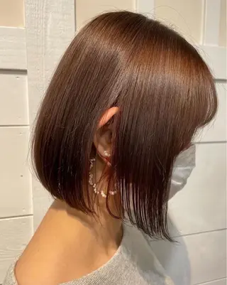 ミディアム カラー 服部 聡洋のヘアスタイル