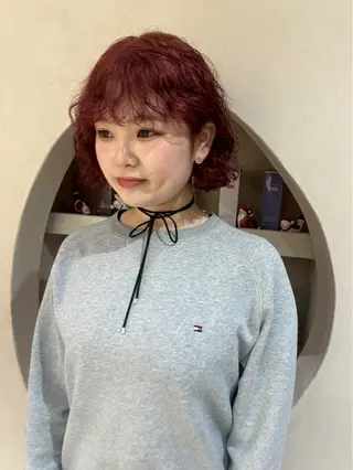 カラー ハイトーンベージュ カラー/さら🎀のヘアスタイル