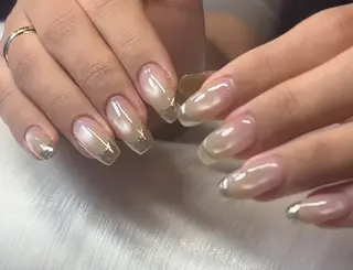 ネイル By moonネイル 🌷ワンホン/韓国風のネイルデザイン