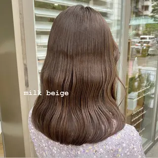 ミディアム カラー carelly 成増店所属・ツカハラ　リリカ 👒柔らかカラー👒のヘアスタイル