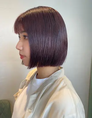 ミディアム AO所属・RISAKO 艶髪モテヘア🎀府中のヘアスタイル