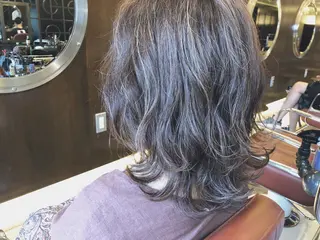 ミディアム カラー 356所属・髪質改善/艶髪/ 木山ゆかりのヘアスタイル