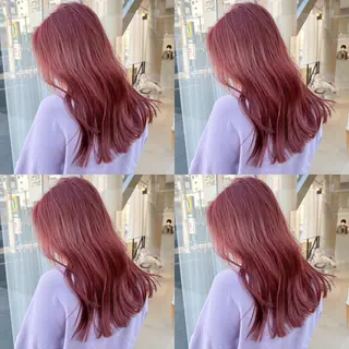 ロング 🤍🤍韓国ヘア おたけ🤍🤍のヘアスタイル