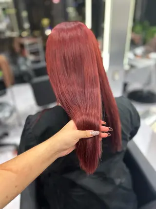 ロング CS made by SHACHU 栄所属・森下 ゆきなのヘアスタイル