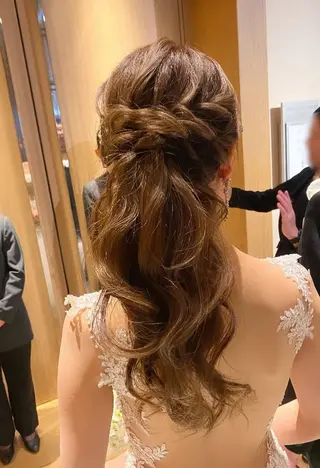 ロング 🩰六本木 ヘアセット🌙あやののヘアスタイル