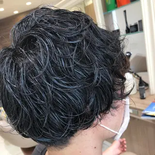 メンズ カジサ ケイコのヘアスタイル