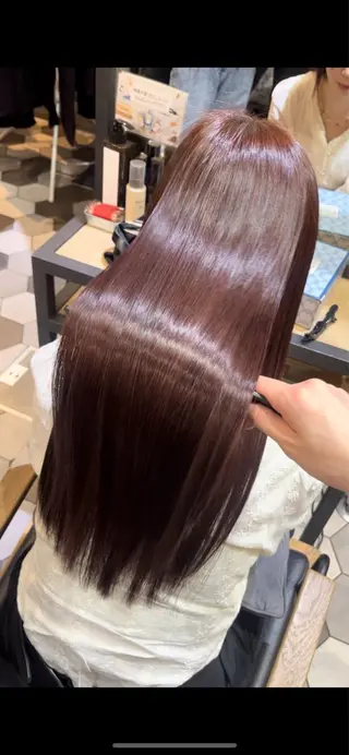 ロング 優月/カラー特化 西宮/夙川のヘアスタイル