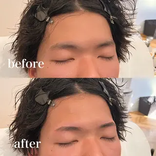 メンズ アイブロウ 八田 紗希の眉毛・アイブロウイメージ