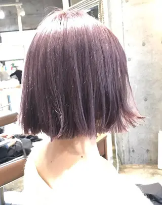 ショート カラー パーマ ヘアアレンジ メンズ キッズ ネイル マツエク・マツパ サロンドミルク 原宿のヘアスタイル