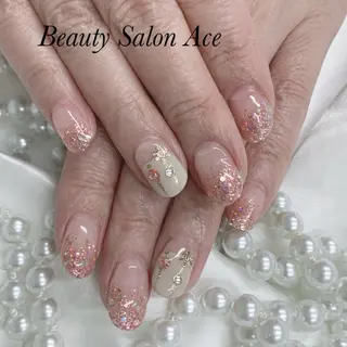 ネイル Beauty Salon Ace（ネイルサロン　エース）所属・池袋フィルイン Ace♡長さだしのネイルデザイン