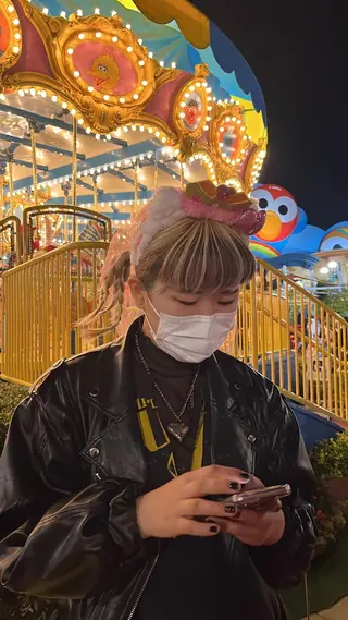 カラー ヘアアレンジ レイヤーカット/ ダブルカラーサクライのヘアスタイル