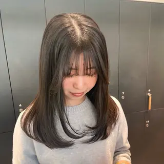 ミディアム カラー ♥️ボブ/縮毛矯正 /minami♥️のヘアスタイル