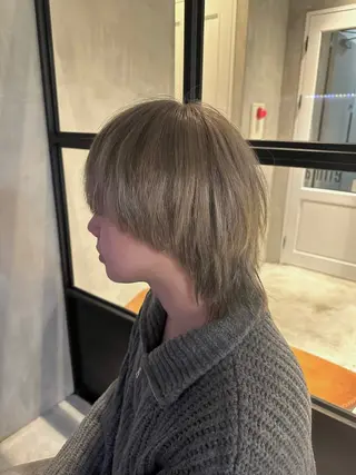 ショート カラー メンズ elimabyfif th調布🌙キホ🌙のヘアスタイル