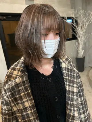 カラー Piu-所属・古澤 芽依のヘアスタイル