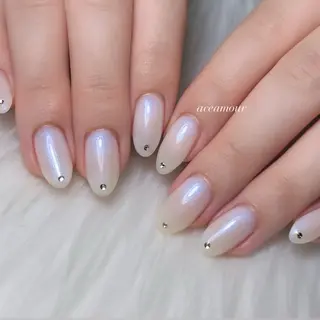 ネイル ネイル/耳つぼ /新ホワイトニングのネイルデザイン