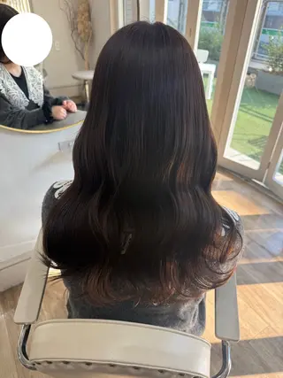 ロング Ria🌙*ﾟ 艶カラーのヘアスタイル