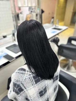 ロング カラー 💙ハイトーン韓国風 色白ヘア💙manaのヘアスタイル