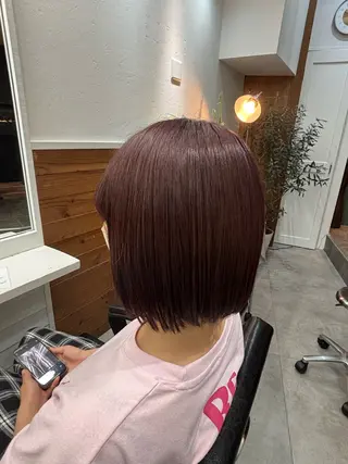 ショート カラー Ako /クールカラー💙のヘアスタイル