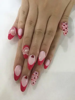 ネイル 💎🐰 saki. m 🐰💎のネイルデザイン