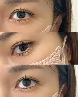 マツエク・マツパ ワンホン＆パリジェン アンドヘルシー＆下のマツエク・マツパデザイン