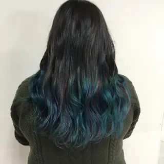 ロング カラー パーマ 【Sweep】おじま のぞみのヘアスタイル