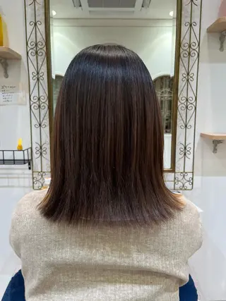 ミディアム パーマ MYA 🤍kanaのヘアスタイル