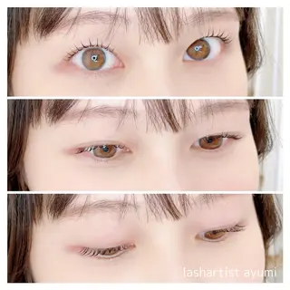 マツエク・マツパ Tweedia所属・. ayumiのマツエク・マツパデザイン