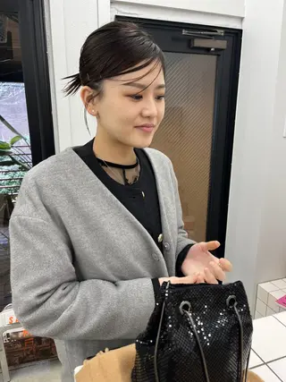 細川 夕利亜のヘアスタイル