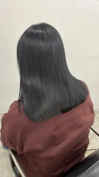 セミロング カラー An 矯正モデル募集✨のヘアスタイル