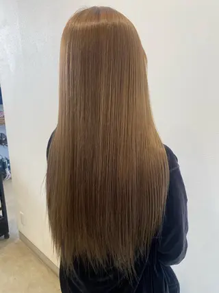 ロング カラー 三田 一希のヘアスタイル