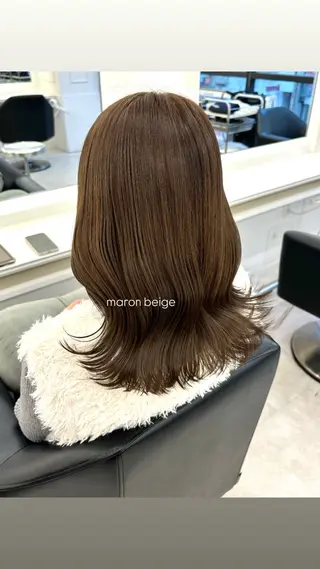 ミディアム カラー Parve Mix/ 平 奈果🎀のヘアスタイル