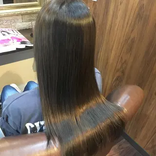 ロング カラー HairDesign Azurのヘアスタイル