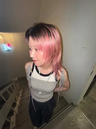 ショート カラー GO TO DAY SHAIRE SALON SHIBUYA SOL所属・お洒落hair⭐️ 早坂僚太のヘアスタイル