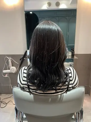 セミロング カラー 🌻暖色カラー🌻 sakuraのヘアスタイル