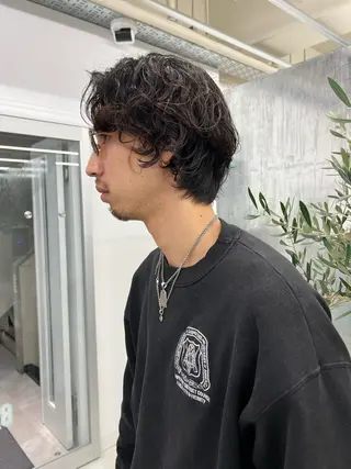 ショート メンズ レイヤー/パーマ 🐕‍🦺Nagiのヘアスタイル