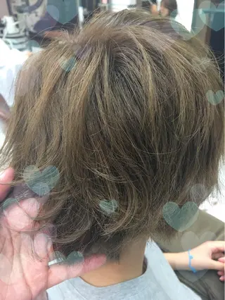 カラー 韓国ヘア得意❤︎森澤 悠佳のヘアスタイル