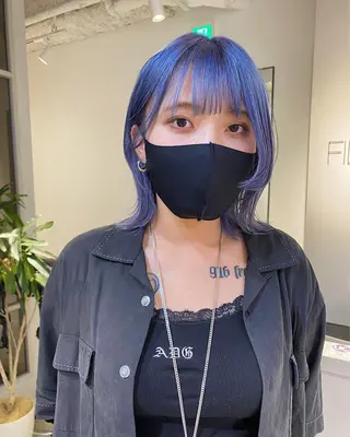 ミディアム カラー pino.【ピノ】所属・pino代表ナガタ ユースケ/荻窪美容室のヘアスタイル