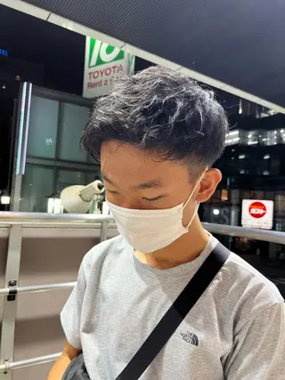 メンズ 💖デザインカラー/ タダ ハナカ💖のヘアスタイル