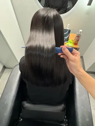 ロング 武田 一馬のヘアスタイル